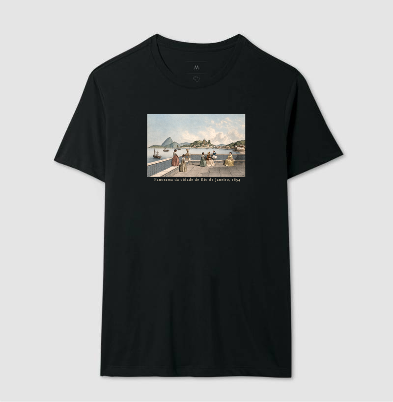 Camiseta Vistas do Rio de Janeiro — Brasil Oitocentista - Imagem 3