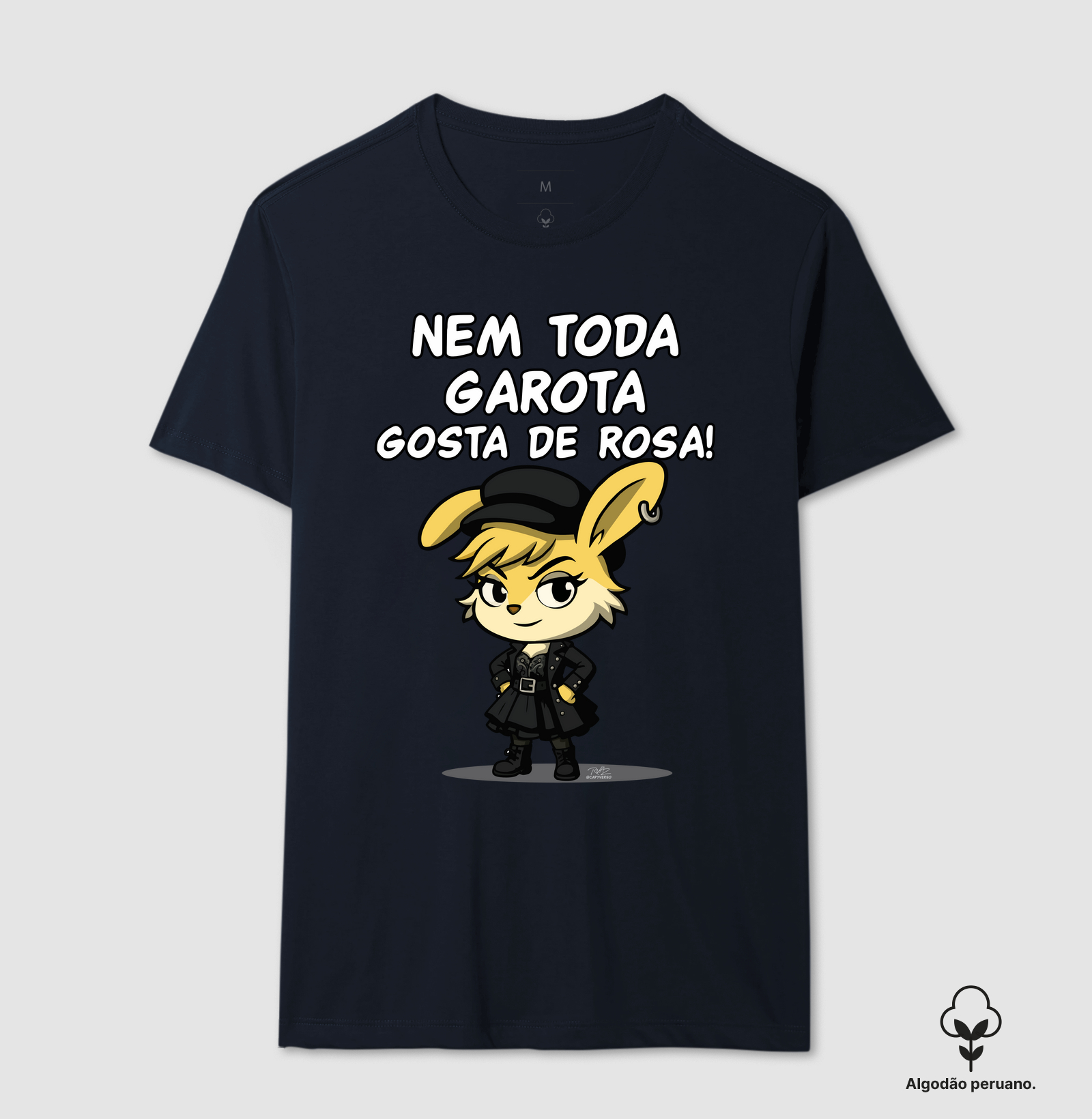 Camiseta Coelha rock - Imagem 2