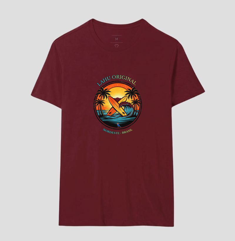 “Sinta a energia das ondas nordestinas com a estampa Lahu Original. Cores vibrantes, estilo surf e alma brasileira — feita para quem carrega o sol e o mar no coração. Vista o Nordeste, vista Lahu!” - Imagem 18