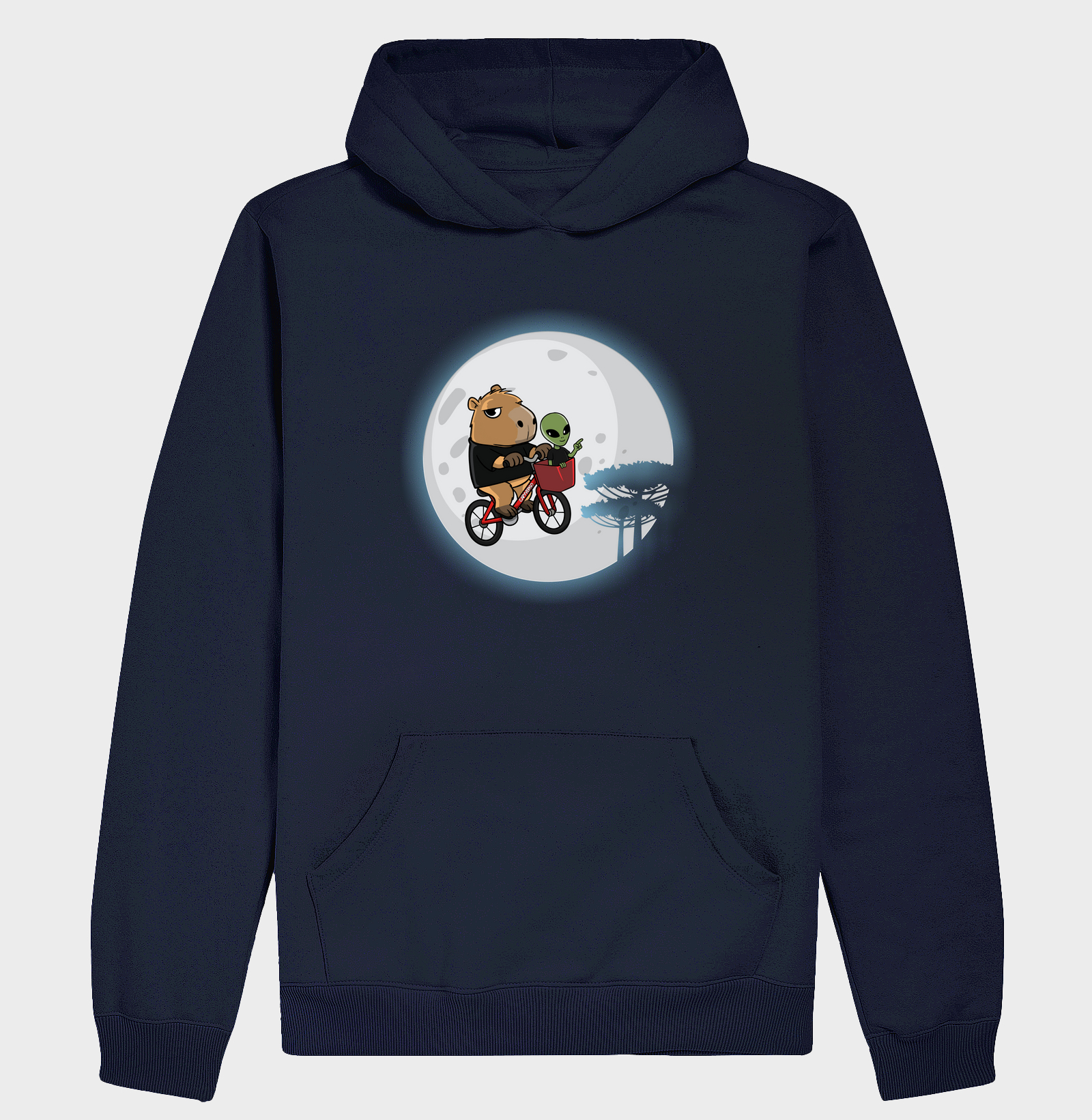 Camiseta Capivara Extraterrestre retro - Imagem 3