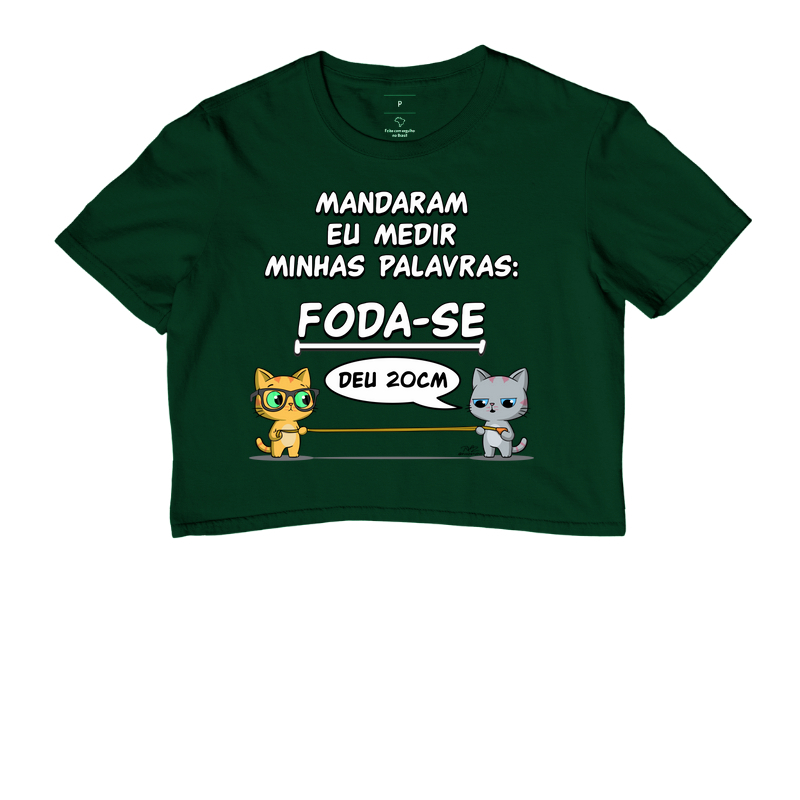 Camiseta Gato Sincero Medir Palavras - Imagem 5