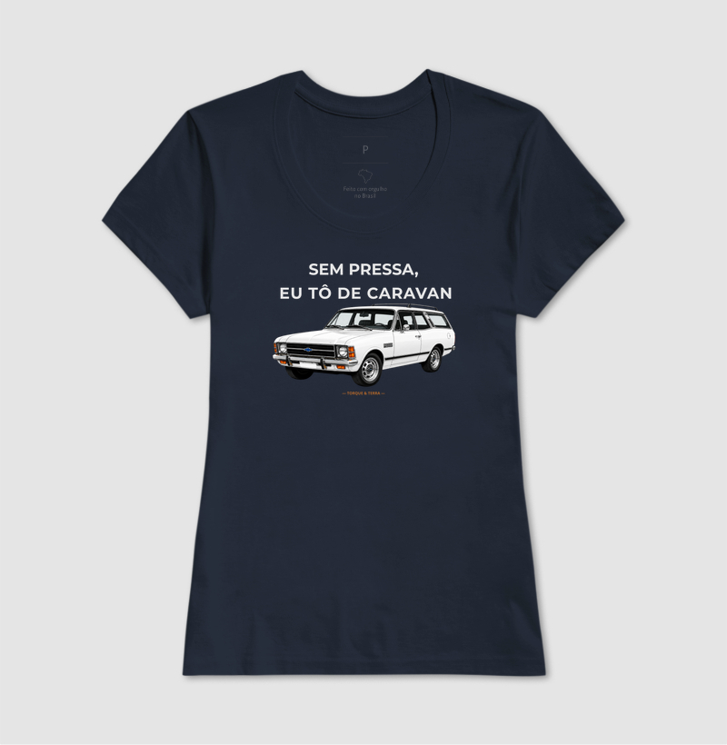 Sem pressa, eu tô de Caravan - Branca - Imagem 7