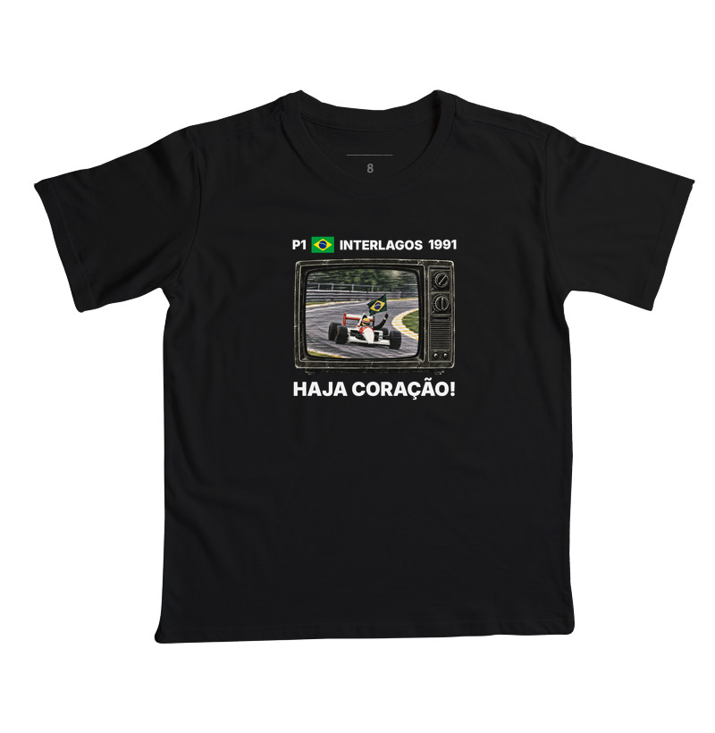 Domingo de Corrida – Camiseta Retrô TV Anos 90 Automobilismo - Imagem 4