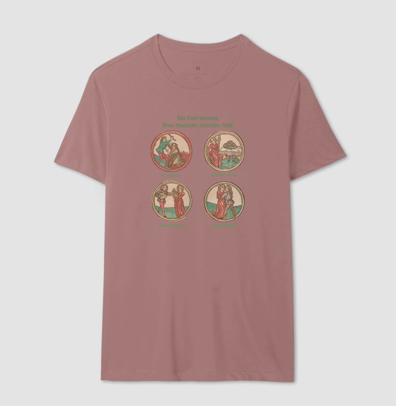 Camiseta A Ciência dos Humores: Medicina Medieval - Imagem 17