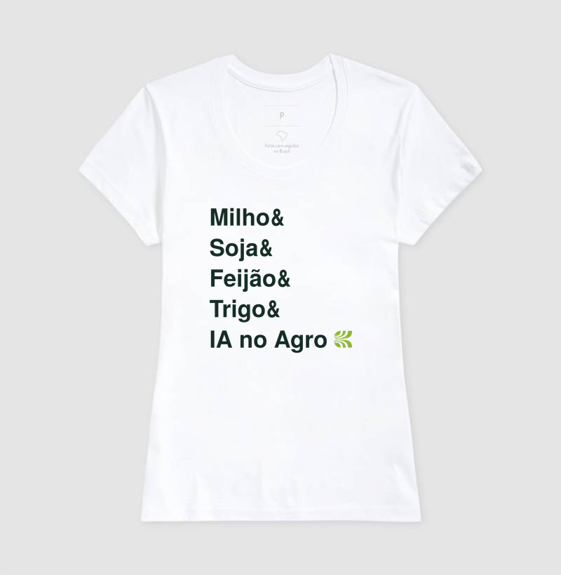 Camiseta Milho & Soja & Feijão & Trigo - Imagem 5