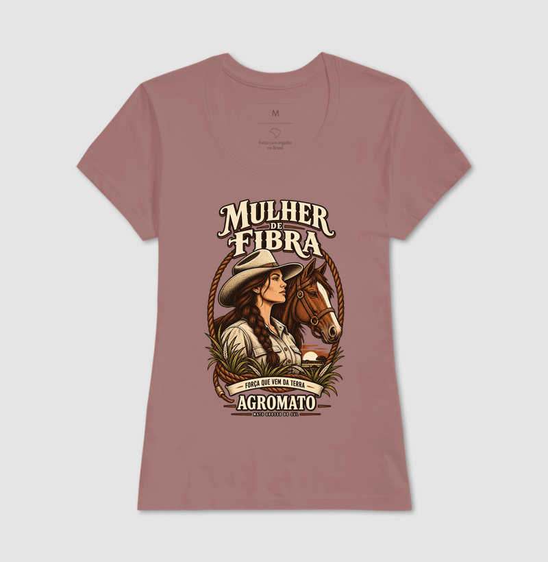 Camiseta Mulher de Fibra - Imagem 12