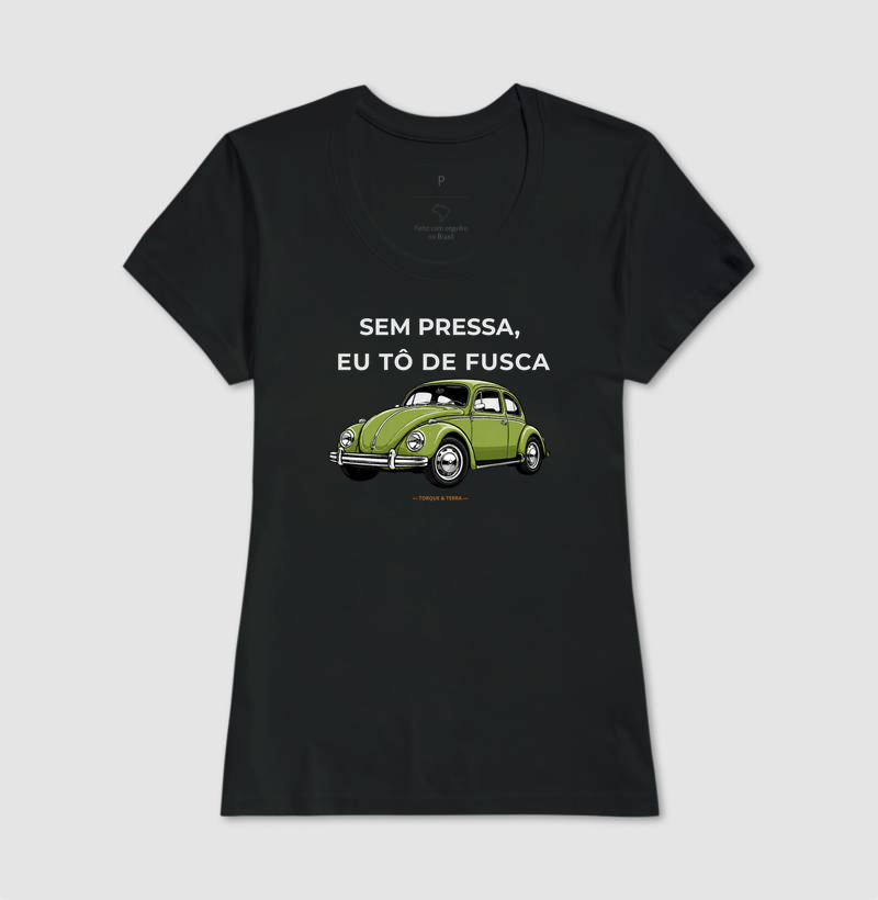 Sem pressa, eu tô de fusca - Verde - Imagem 3