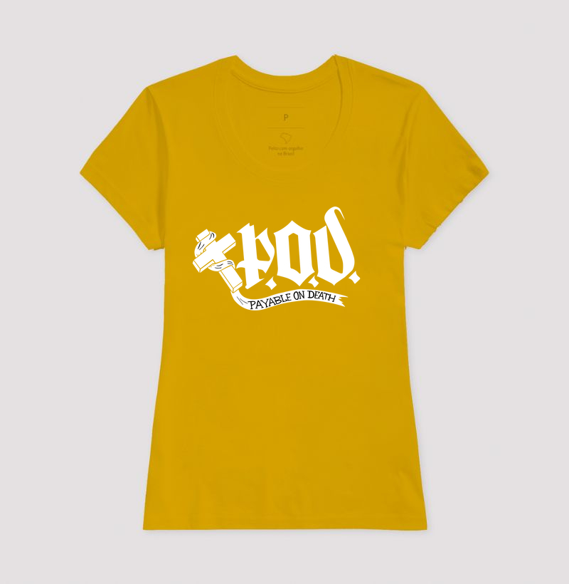 Camiseta Básica - P.O.D. (Payable on Death) - Imagem 11
