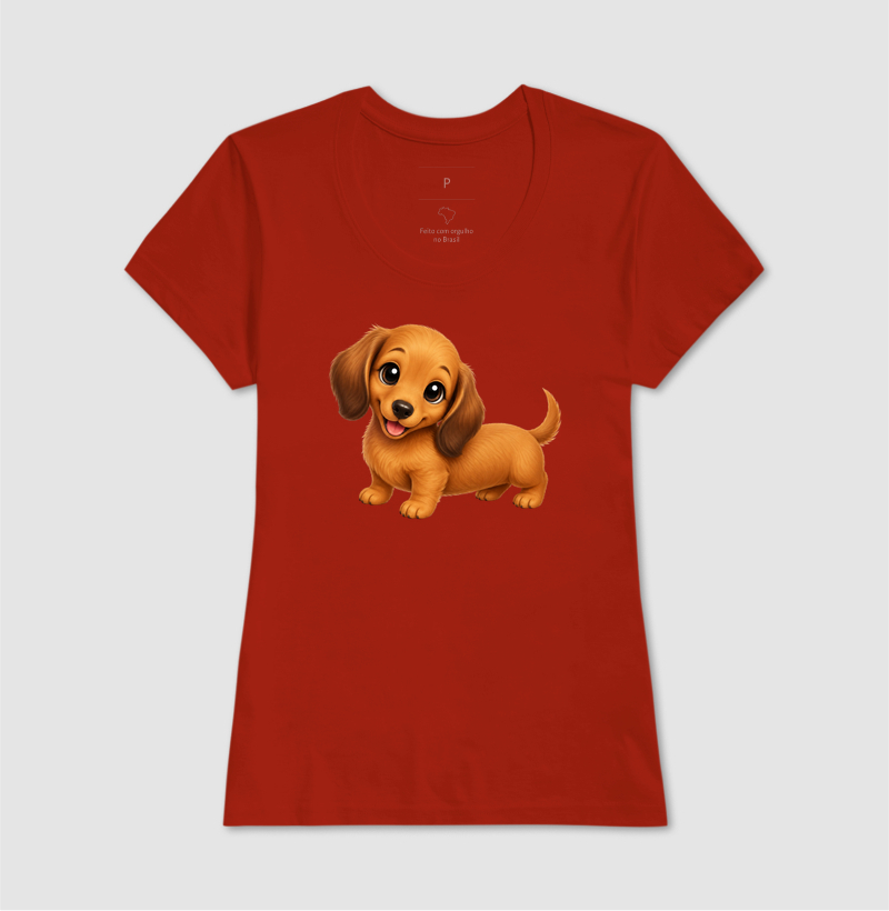 Dachshund Marrom - Desenho Animado - Imagem 11
