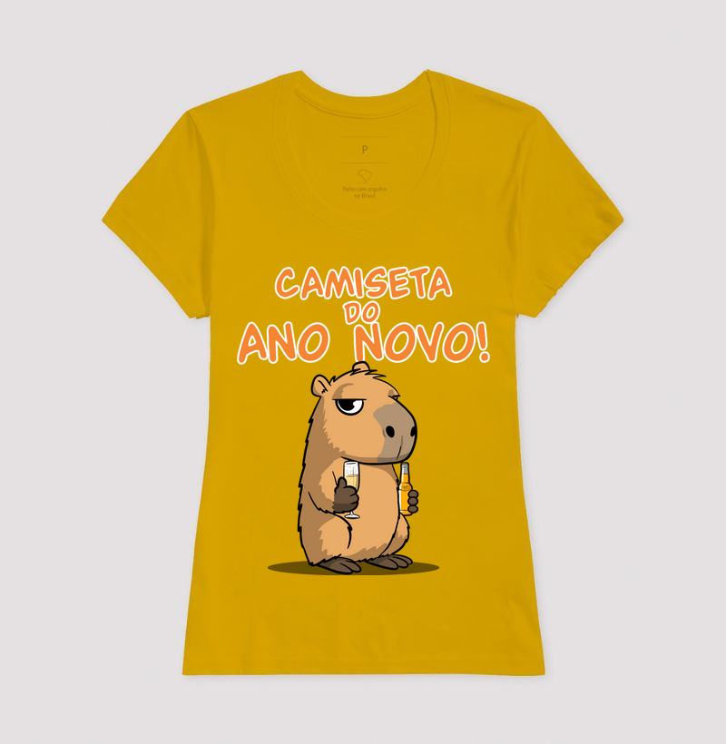 Camiseta Capivara Ano Novo - Imagem 15