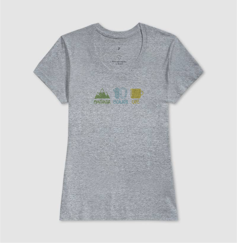 Camiseta Falésia & Magnésio | Montanha, Escalada & Café - Imagem 9
