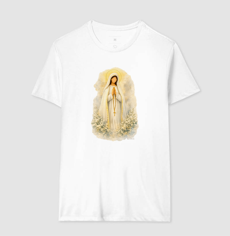 Nossa Senhora de Fátima Aquarela - Imagem 2