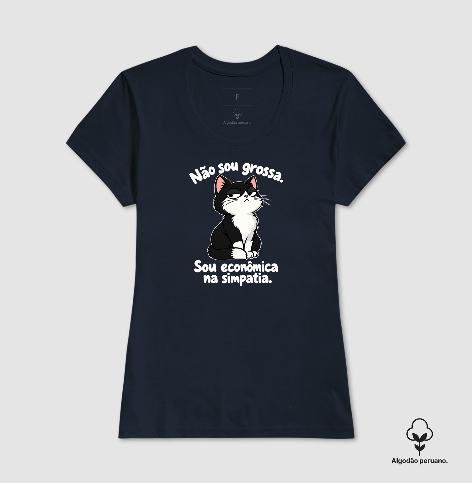 Não Sou Grossa. Sou Econômica na Simpatia - Imagem 4