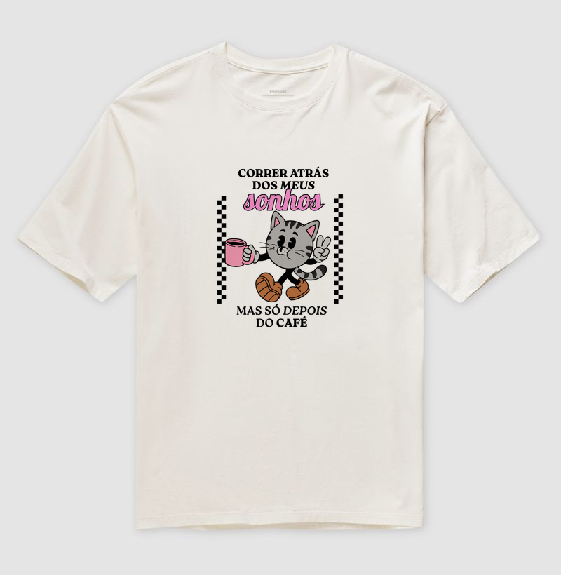Gato Vintage "Sonhos e Café" - Imagem 3