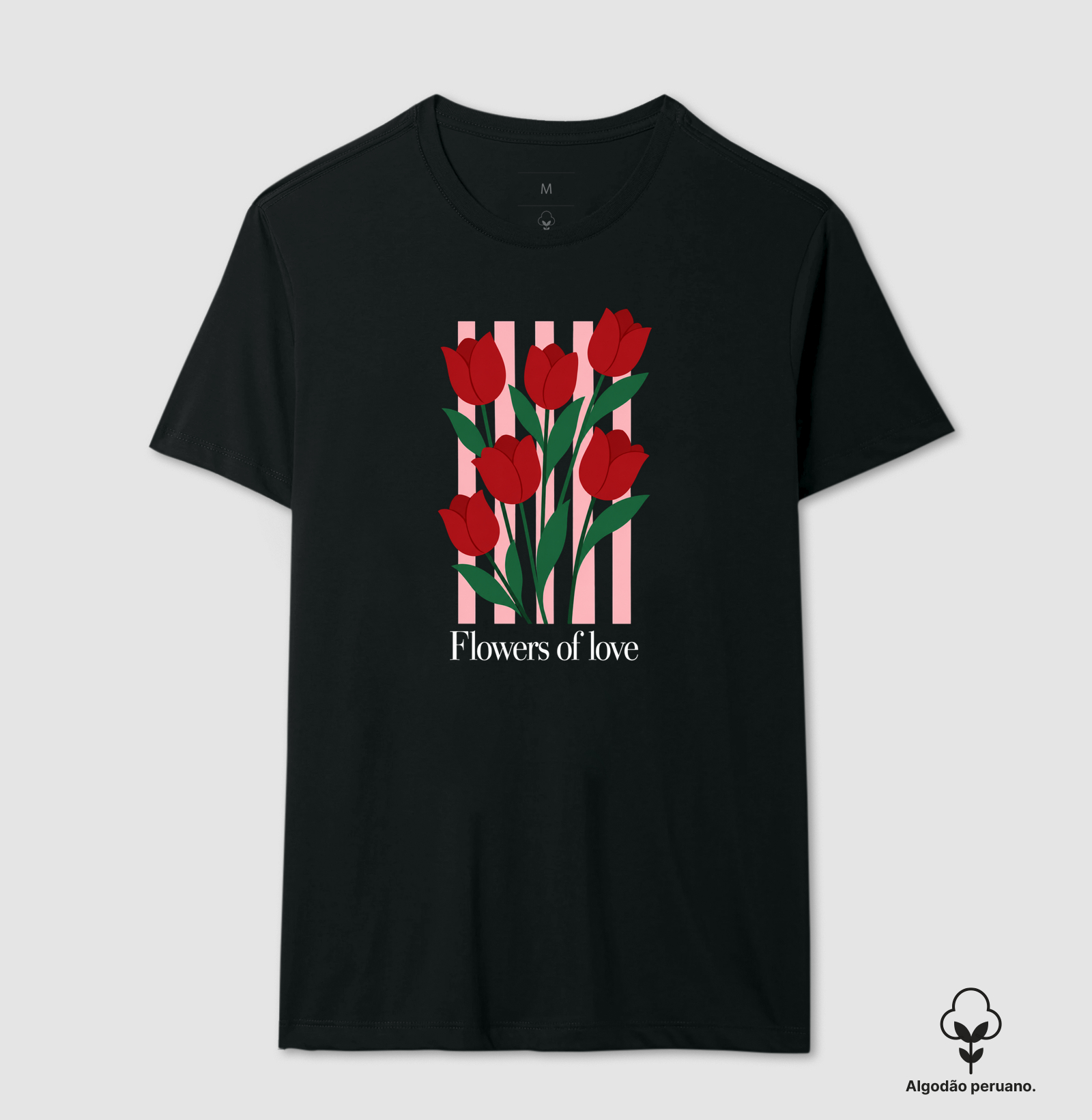Camiseta Flowers of love - Imagem 8