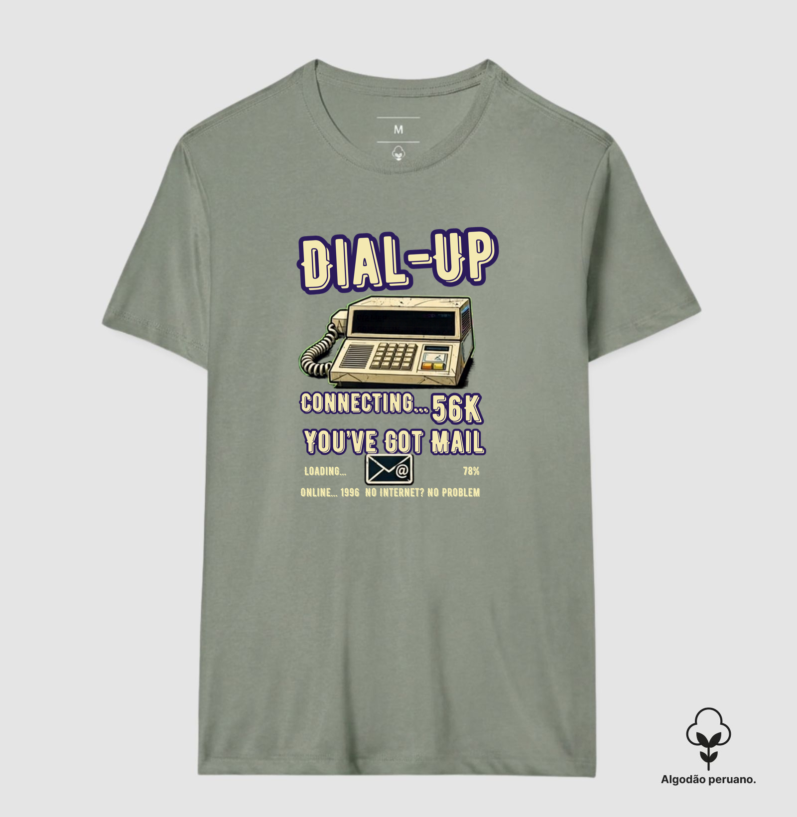  Camiseta Dial-Up - Imagem 7