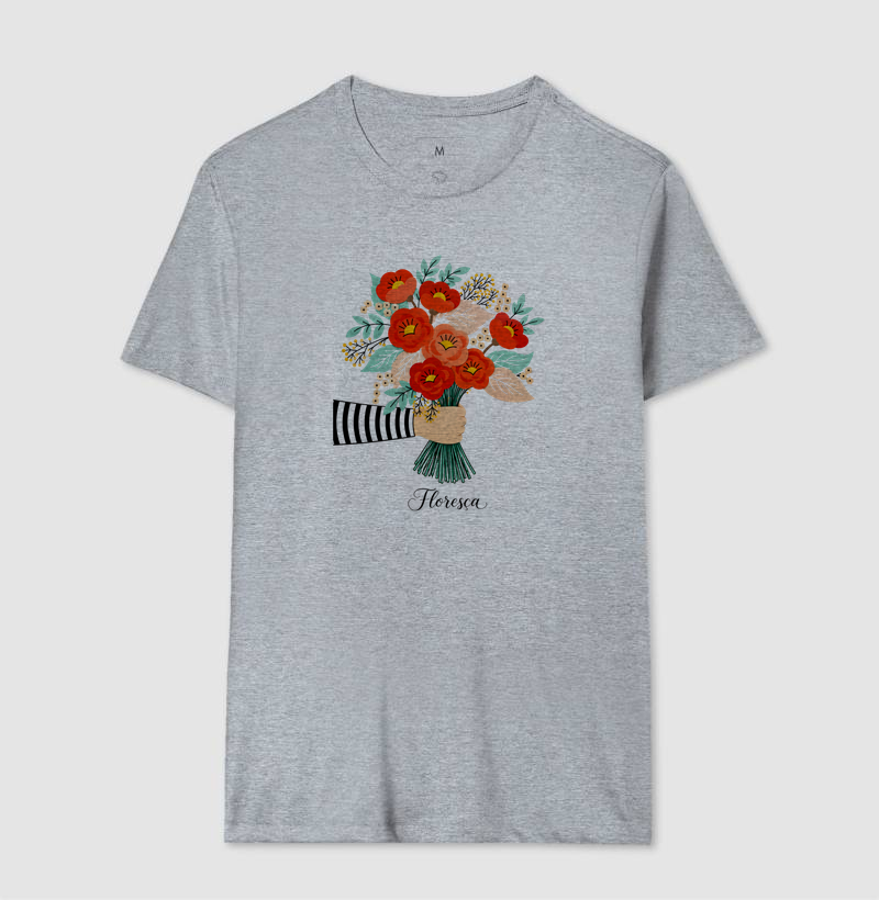 Camiseta Buquê de flores - Imagem 8