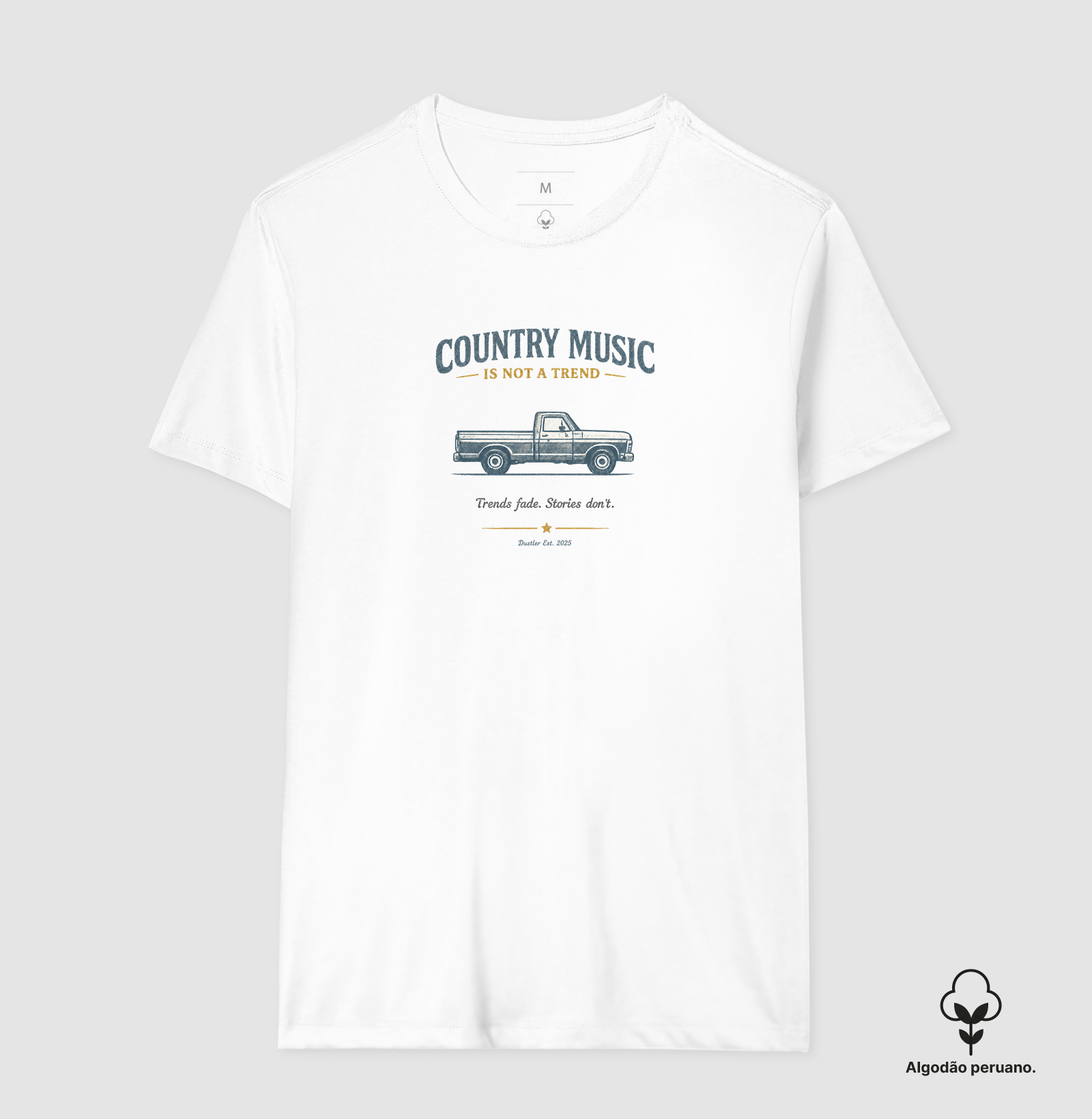 Camiseta Masculina Country Music Is Not A Trend | Dustler South Co. - Imagem 3