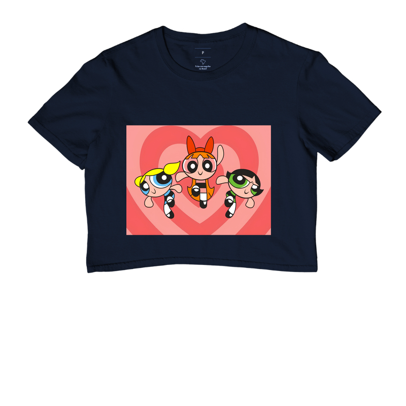 Camisa das meninas Super Poderosas - Imagem 4