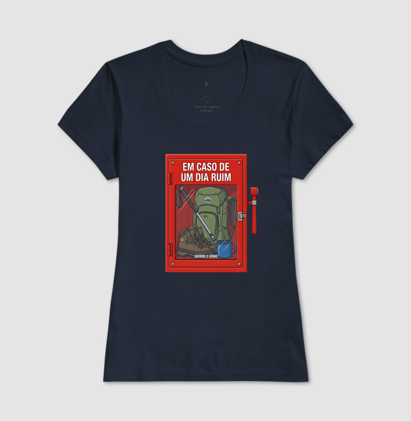 Camiseta Alma Outdoor | Em Caso de Dia Ruim Trilha - Imagem 7