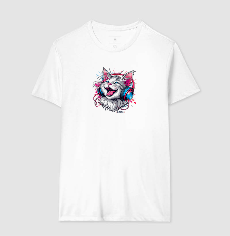 Camiseta Gato Musical - Imagem 7