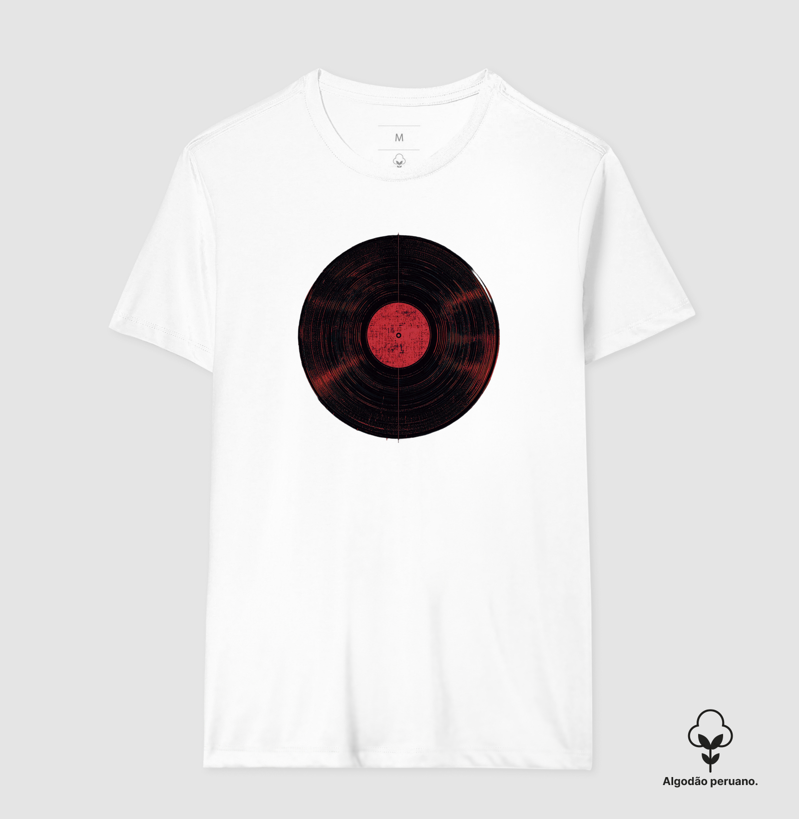 Camiseta Algodão Peruano Vinil Vibes - Imagem 2