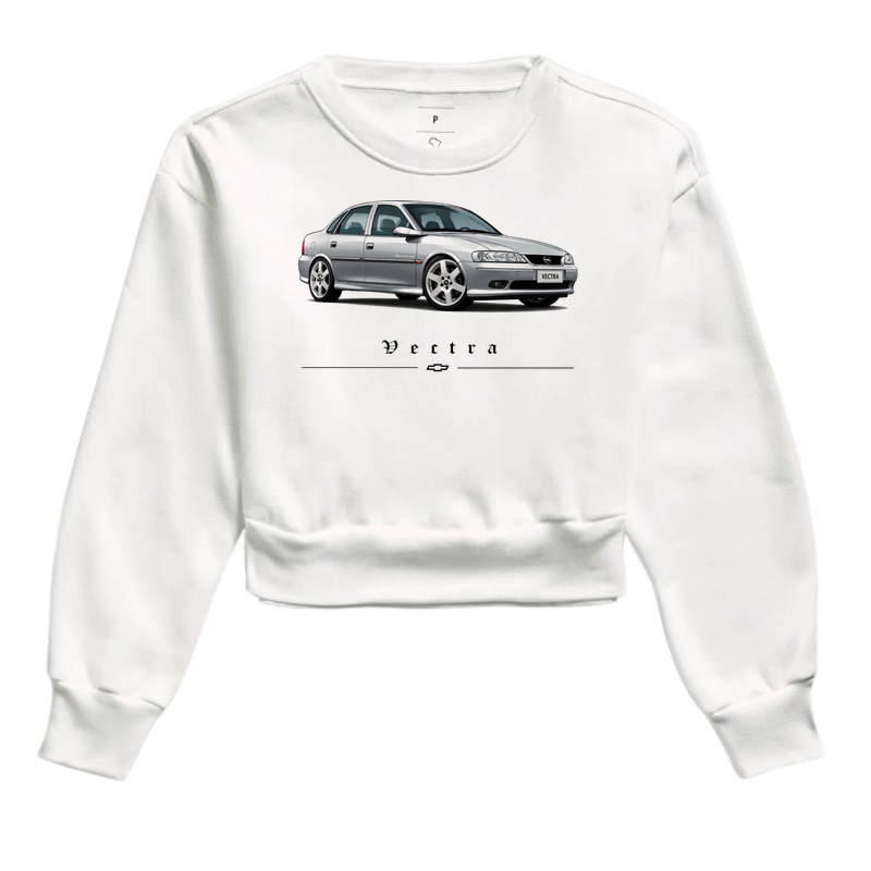 Moletom cropped feminino Vectra - Imagem 6
