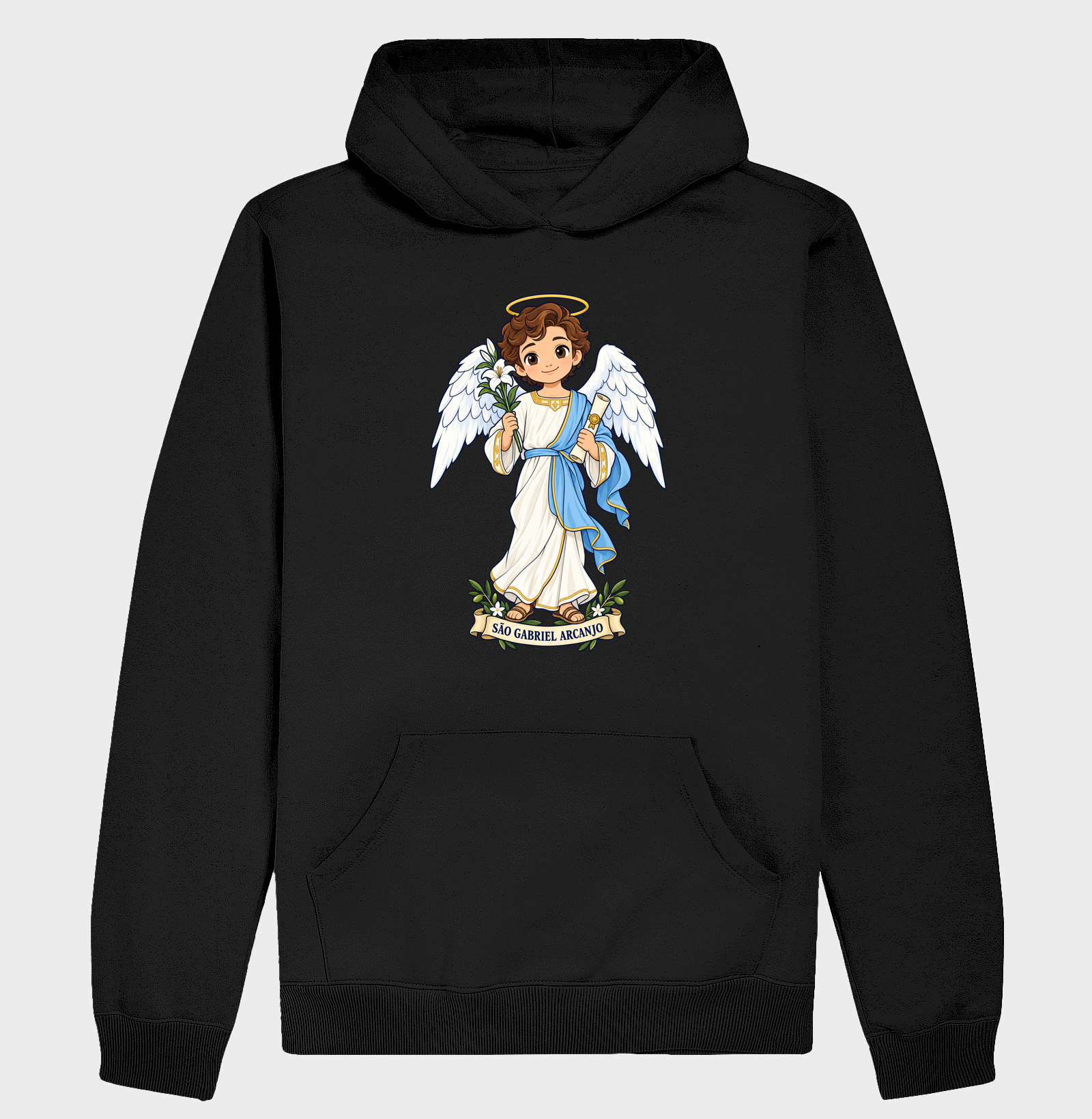 São Gabriel Arcanjo estilo chibi - Imagem 2