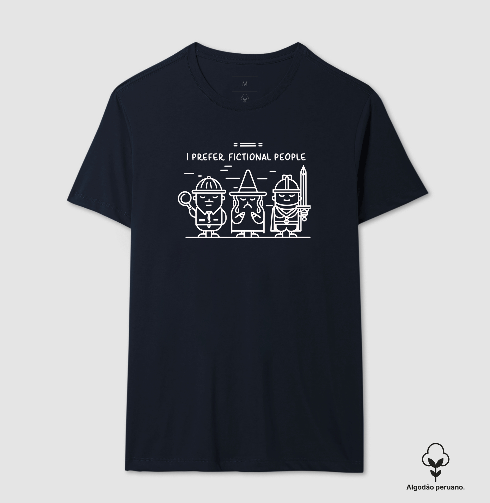 Camiseta Algodão Peruano Fugitivo da Realidade - Imagem 7