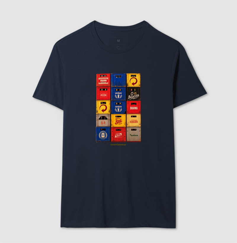Camiseta Caixas de Cerveja ( O bagaceira )  OxenteWear - Imagem 6
