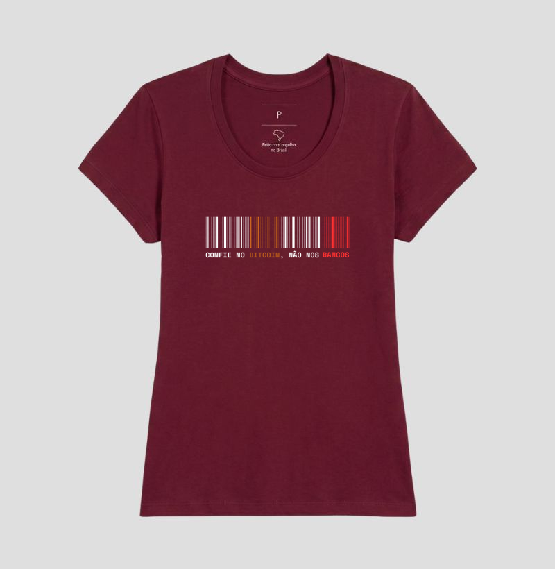Camiseta Confie no Bitcoin, Não nos Bancos - Imagem 17