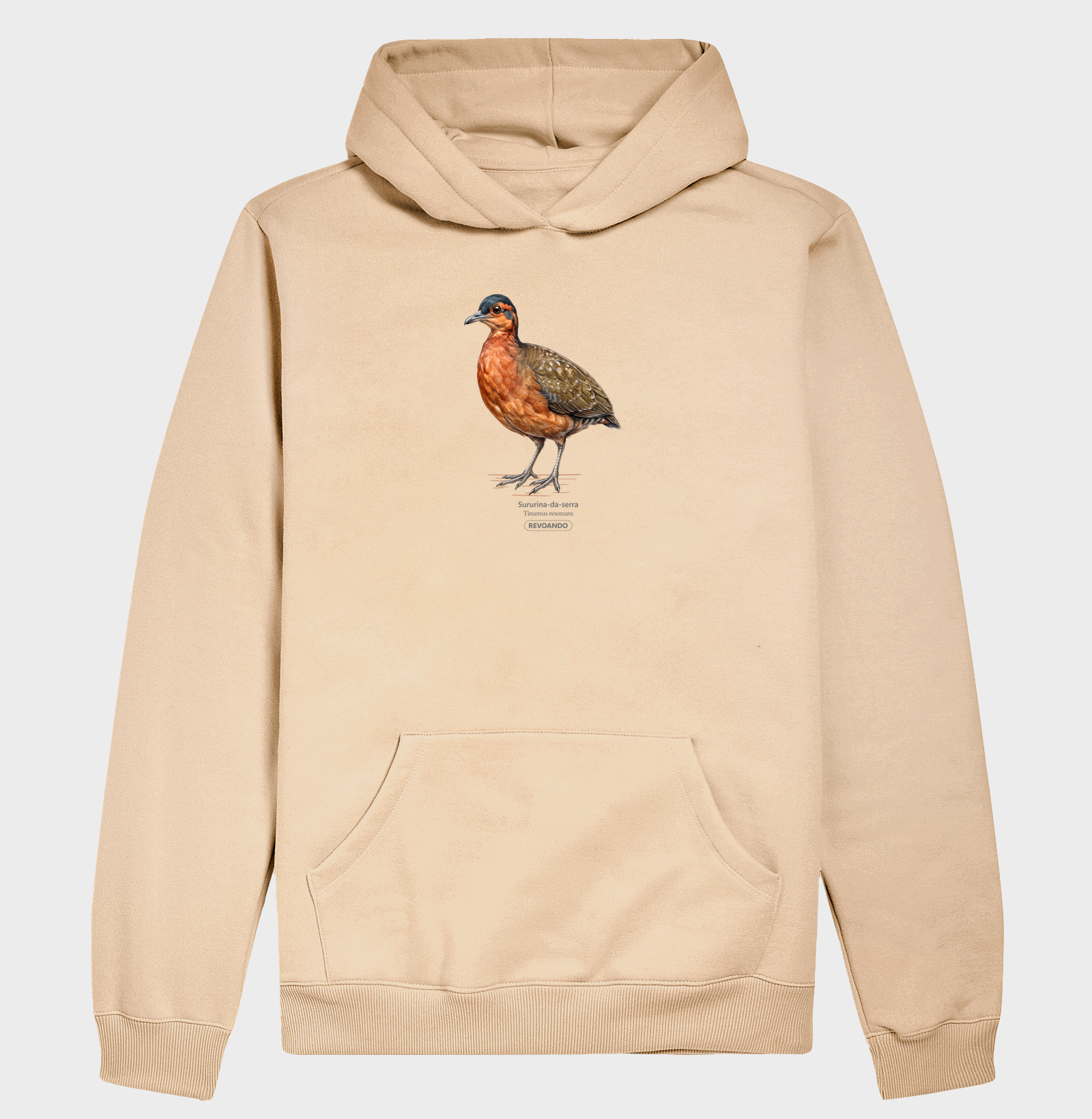 Traços Alados - Sururina-da-serra - Moletom Hoodie - Imagem 7