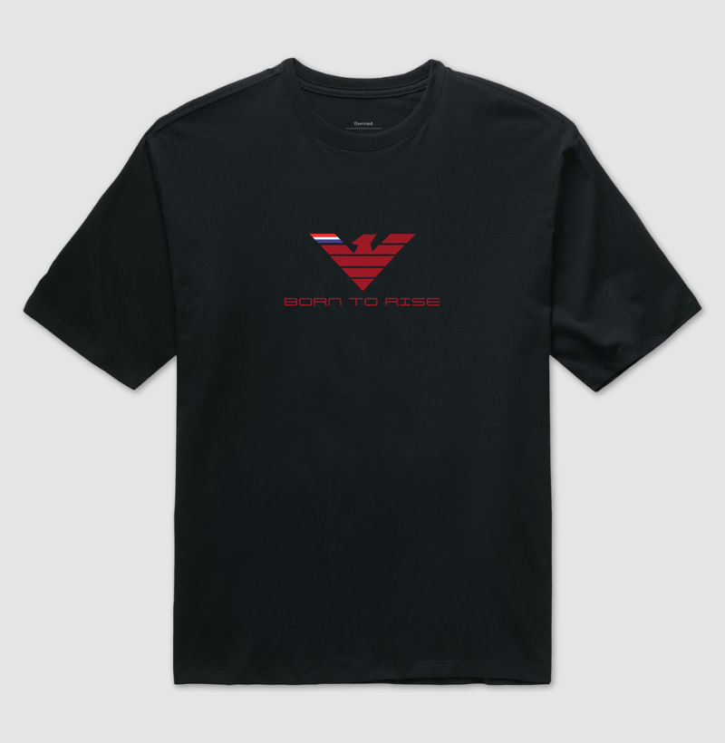 🦅 BORN TO RISE | O Poder de Quem Nasceu para Superar Mais do que uma estampa, Born to Rise é uma declaração de força, atitude e propósito. Inspirada na majestade da águia, símbolo universal de liderança, visão e liberdade, esta obra transmite a mentalidade daqueles que não aceitam limites e transformam desafios em conquistas. - Imagem 2