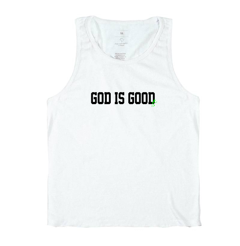 Regata Cristã God Is Good Deus é Bom - Imagem 2
