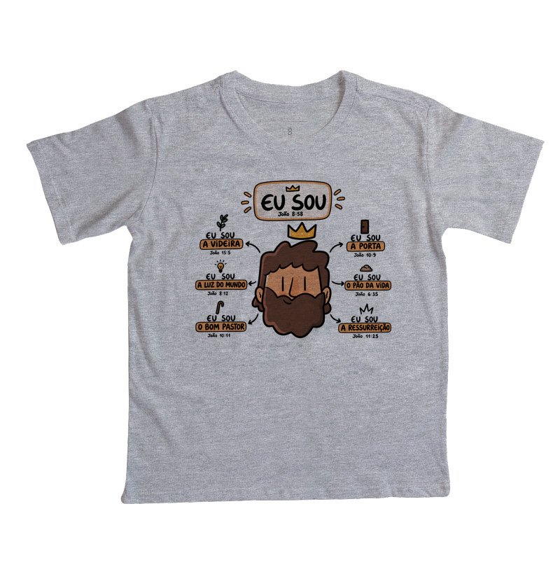 Camiseta Cristã Eu Sou - Imagem 4