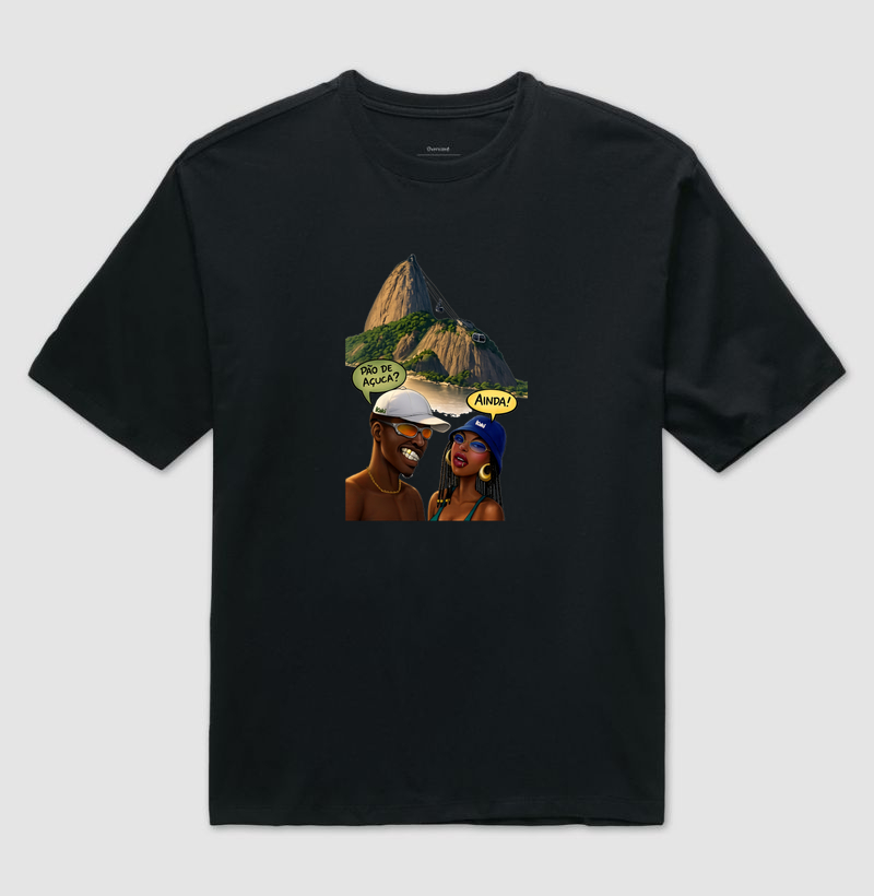 Camiseta Oversized Pão de Açúca - Imagem 4