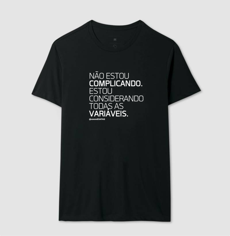 Camiseta Todas as Variáveis - Imagem 2