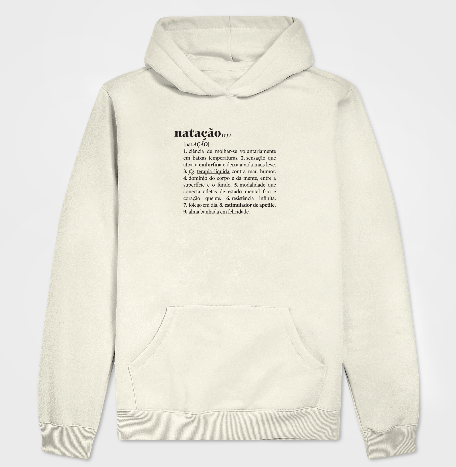 Hoodie Moletom Natação - Dicionário - Imagem 2