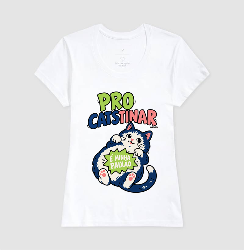 Camiseta Procatstinar É Minha Paixão - Imagem 5