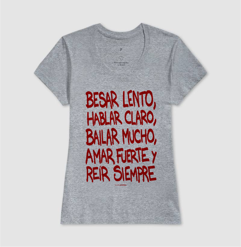 Camiseta Besar Lento - Imagem 7