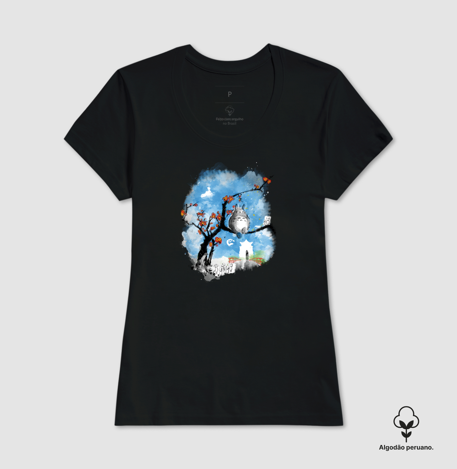 Camiseta Japan Pop Overload Algodão Peruano - Imagem 4