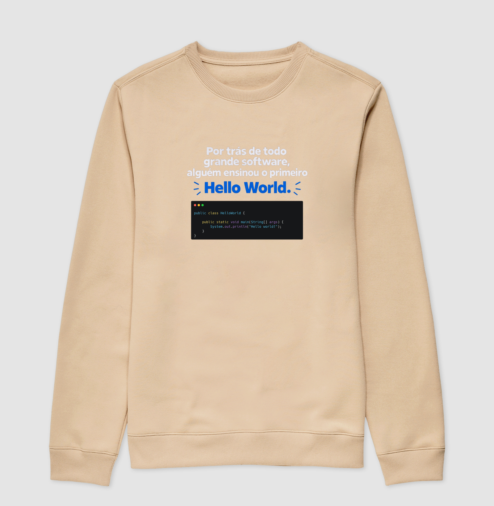 Por trás de todo grande software alguém ensinou o primeiro hello world - Imagem 3