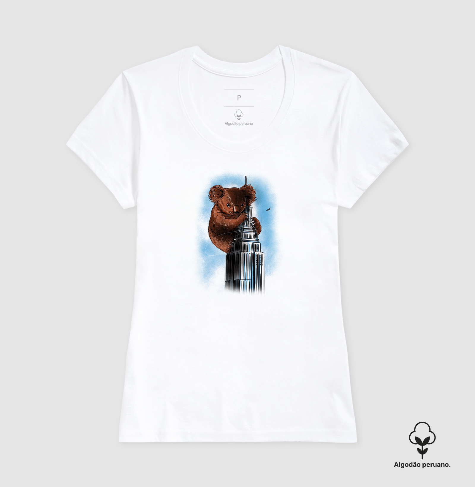 Camiseta King Koala Algodão Peruano - Imagem 3