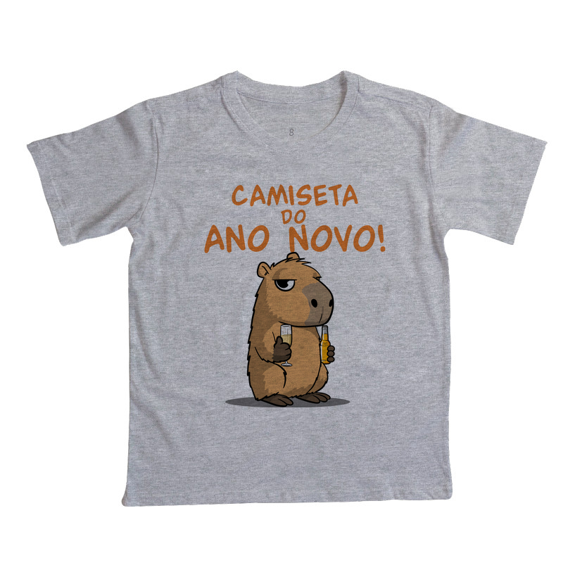 Camiseta Capivara Ano Novo - Imagem 3