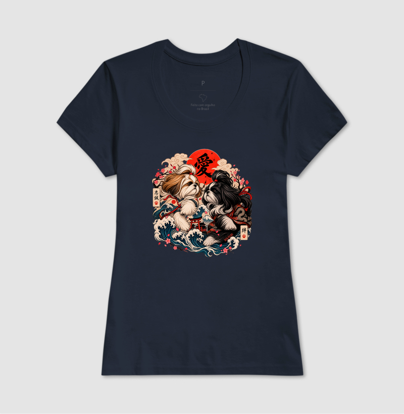 Shih Tzu Ukiyo-e 愛 🐾🇯🇵 - Imagem 7
