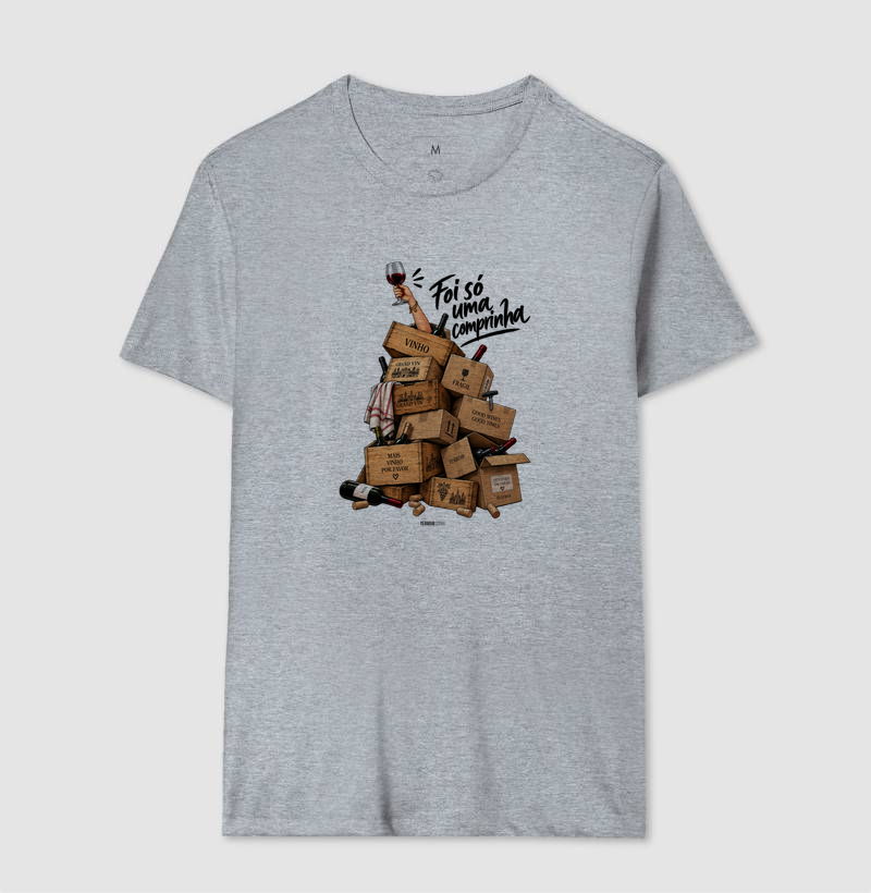 Camiseta “Mais Vinho Por Favor” – Wine Lifestyle Premium - Imagem 8