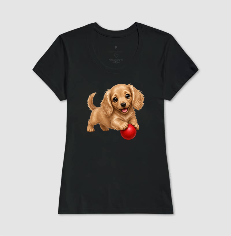 Dachshund Pelo Longo - Desenho Animado - Imagem 3