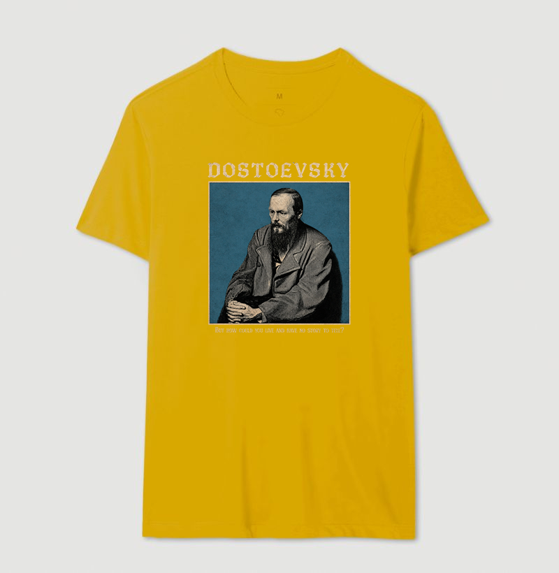 Camiseta Fiódor Dostoiévski - Imagem 14