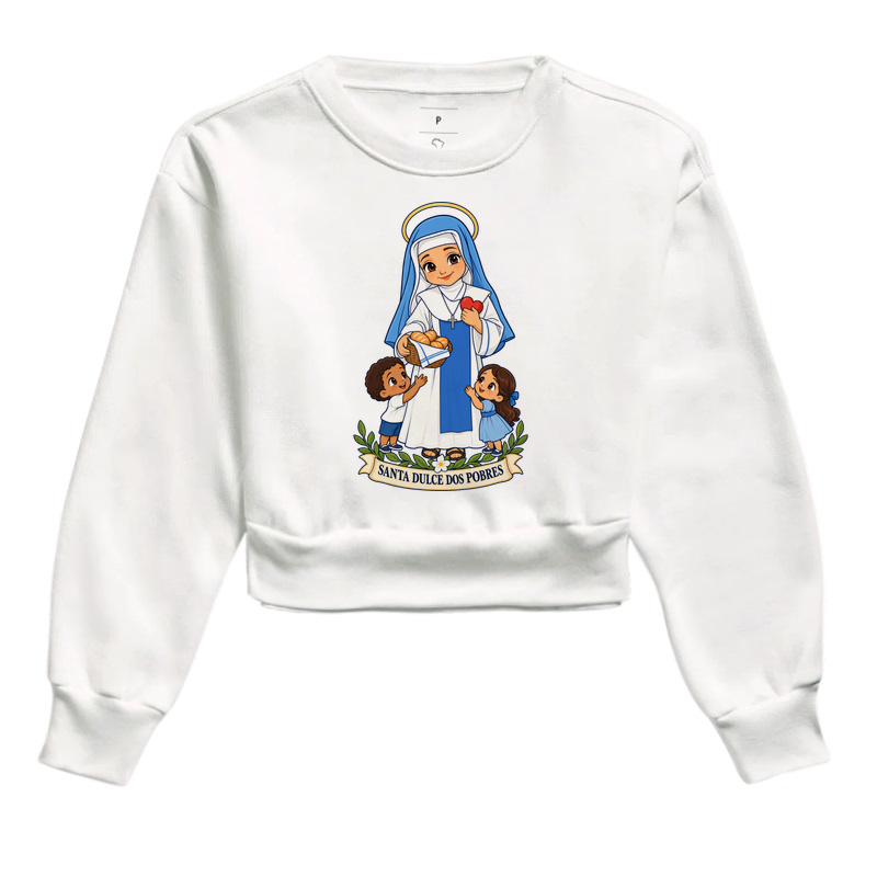 Santa Dulce dos Pobres estilo chibi - Imagem 3