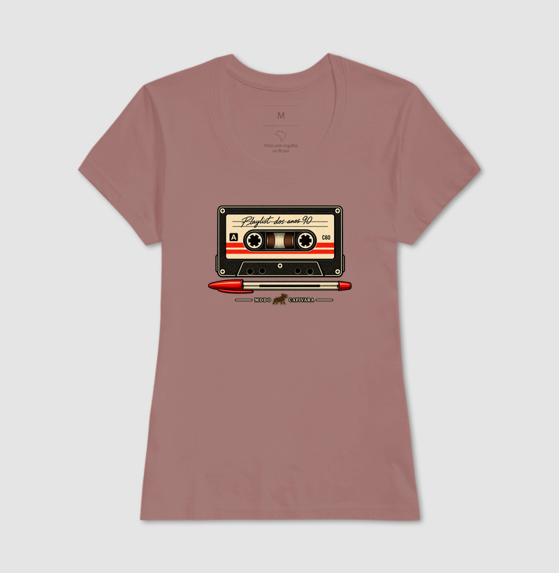 FITA CASSETE E CANETA  - Modo capivara - Camisetas - Imagem 17